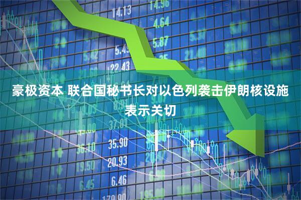 豪极资本 联合国秘书长对以色列袭击伊朗核设施表示关切