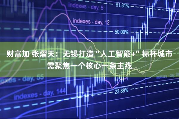 财富加 张熠天：无锡打造“人工智能+”标杆城市需聚焦一个核心一条主线