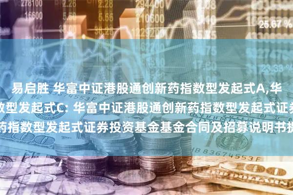 易启胜 华富中证港股通创新药指数型发起式A,华富中证港股通创新药指数型发起式C: 华富中证港股通创新药指数型发起式证券投资基金基金合同及招募说明书提示性公告