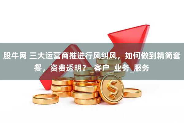 股牛网 三大运营商推进行风纠风，如何做到精简套餐，资费透明？_客户_业务_服务